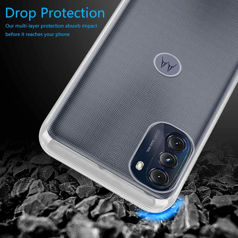 Cadorabo Hülle kompatibel mit Motorola MOTO G 5G 2022 Schutzhülle aus flexiblem TPU Silikon