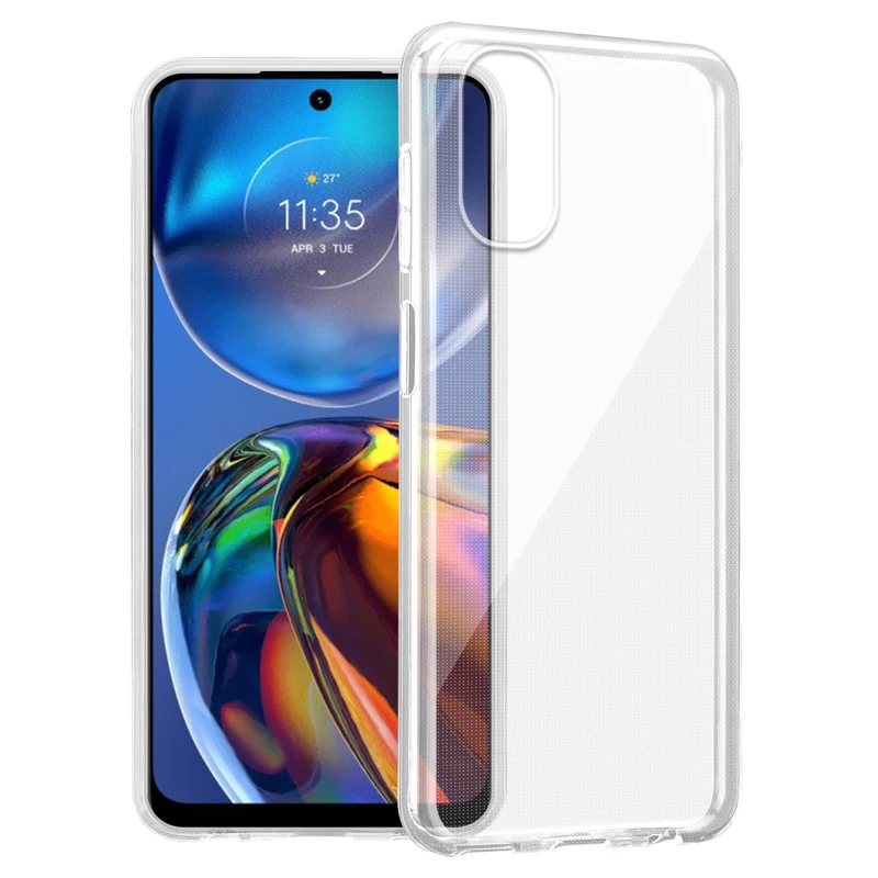 Cadorabo Hülle kompatibel mit Motorola MOTO E32 4G / E32S Schutzhülle aus flexiblem TPU Silikon