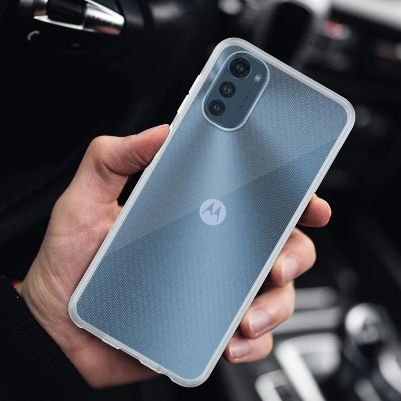 Cadorabo Hülle kompatibel mit Motorola MOTO E32 4G / E32S Schutzhülle aus flexiblem TPU Silikon