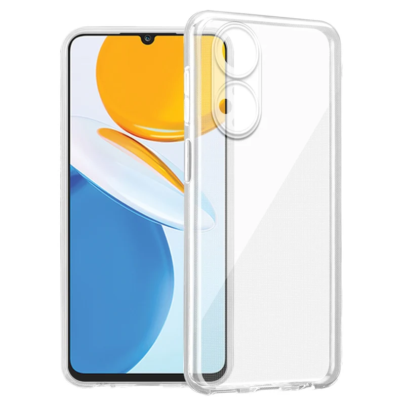 Cadorabo Hülle kompatibel mit Honor X7 Schutzhülle aus flexiblem TPU Silikon