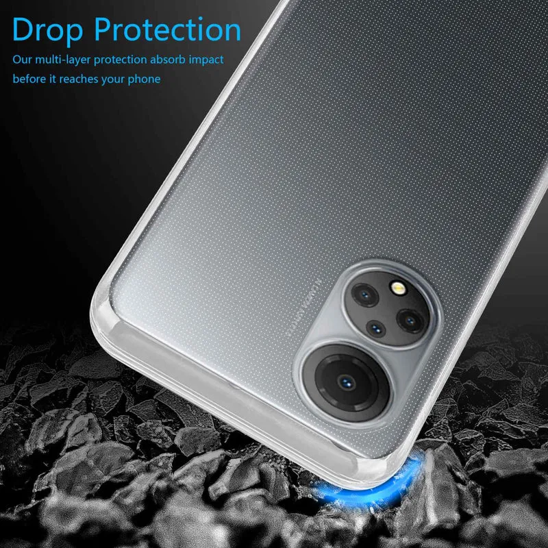 Cadorabo Hülle kompatibel mit Honor X7 Schutzhülle aus flexiblem TPU Silikon