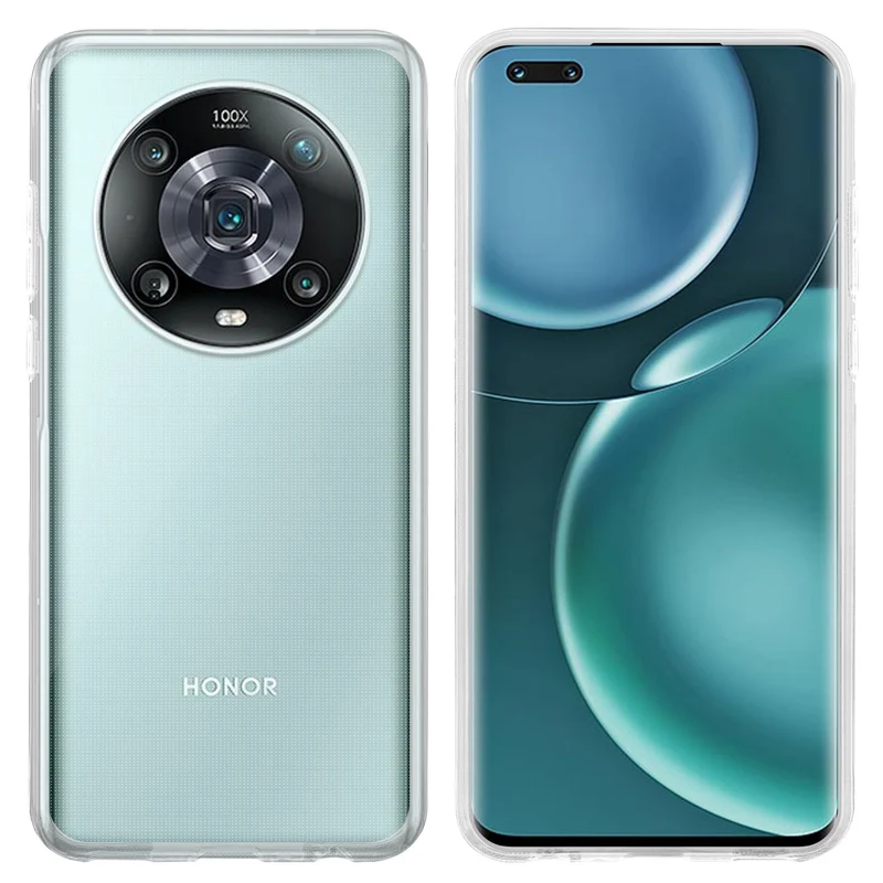 Cadorabo Hülle kompatibel mit Honor MAGIC 4 PRO Schutzhülle aus flexiblem TPU Silikon