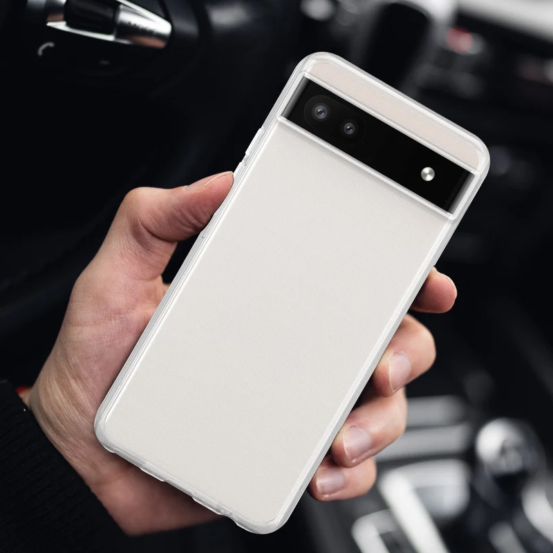 Cadorabo Hülle kompatibel mit Google PIXEL 6A Schutzhülle aus flexiblem TPU Silikon