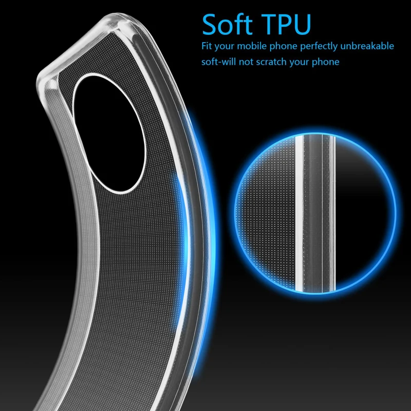 Cadorabo Hülle kompatibel mit Cubot MAX 3 Schutzhülle aus flexiblem TPU Silikon