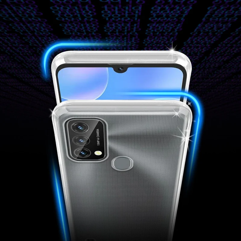 Cadorabo Hülle kompatibel mit Blackview A50 4G Schutzhülle aus flexiblem TPU Silikon