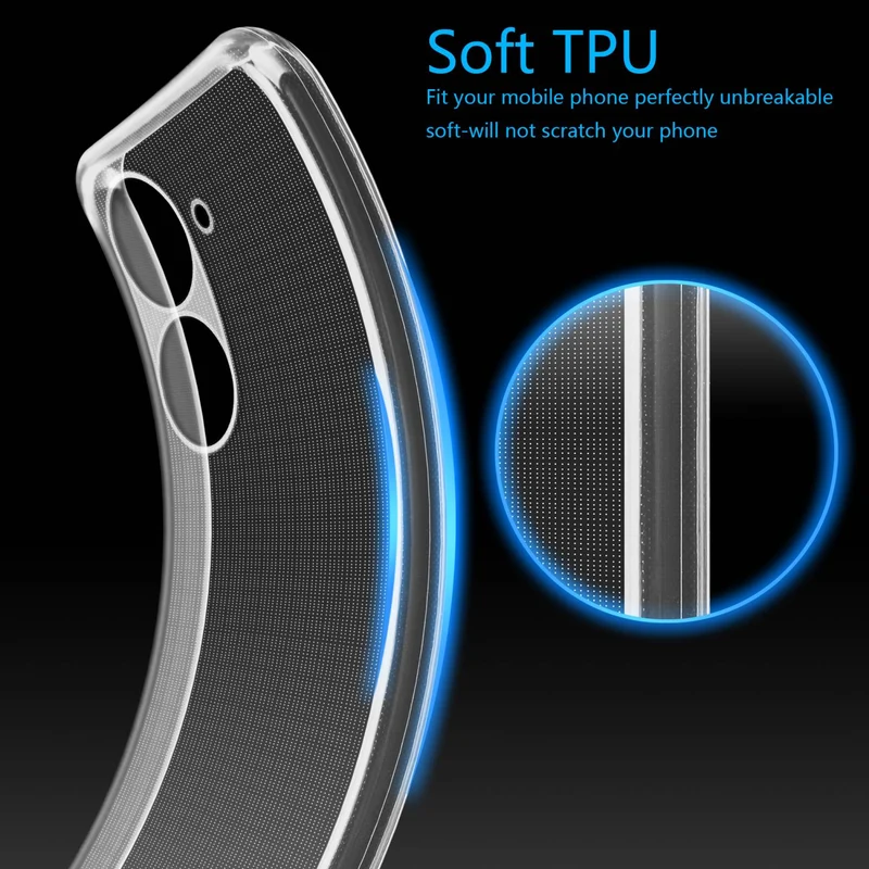 Cadorabo Hülle kompatibel mit Asus ZenFone 9 Schutzhülle aus flexiblem TPU Silikon