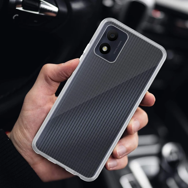 Cadorabo Hülle kompatibel mit Alcatel 1B 2022 Schutzhülle aus flexiblem TPU Silikon