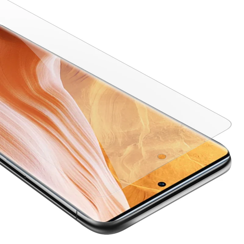 Cadorabo Panzer Folie kompatibel mit ZTE Axon 40 PRO - Schutzfolie Gehärtetes (Tempered) Display-Schutzglas in 9H Härte mit 3D Touch Kompatibilität