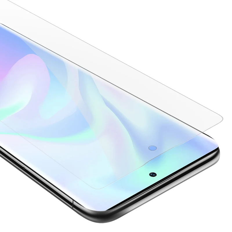 Cadorabo Panzer Folie kompatibel mit ZTE Axon 30 ULTRA - Schutzfolie Gehärtetes (Tempered) Display-Schutzglas in 9H Härte mit 3D Touch Kompatibilität