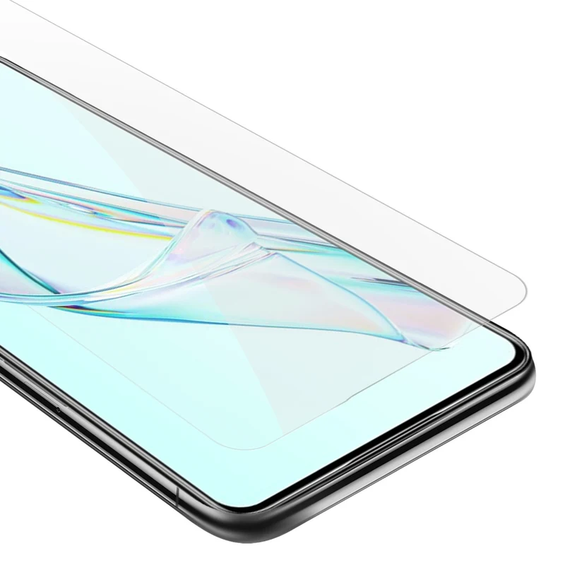 Cadorabo Panzer Folie kompatibel mit ZTE Axon 30 - Schutzfolie Gehärtetes (Tempered) Display-Schutzglas in 9H Härte mit 3D Touch Kompatibilität