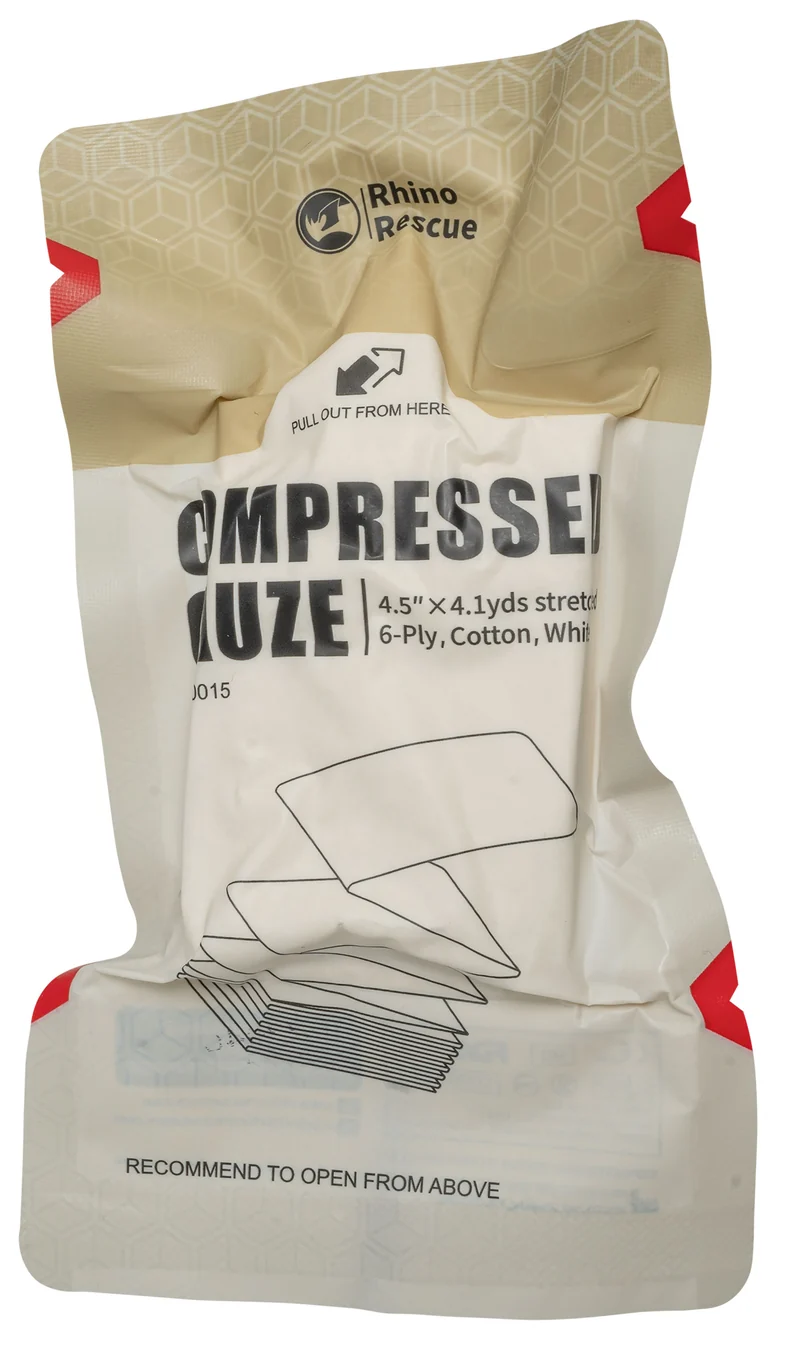 Rhino Rescue Quick Response Compressed Gauze Mullbinde