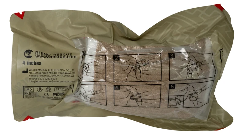 Rhino Rescue Emergency Bandage Sand -verschiedene Größen-