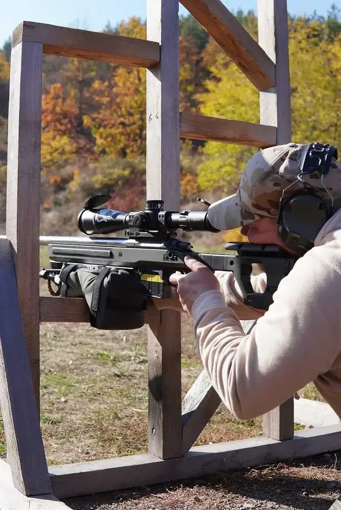Long Range Precision Bulgaria - Waxed Canvas Barricade Bag