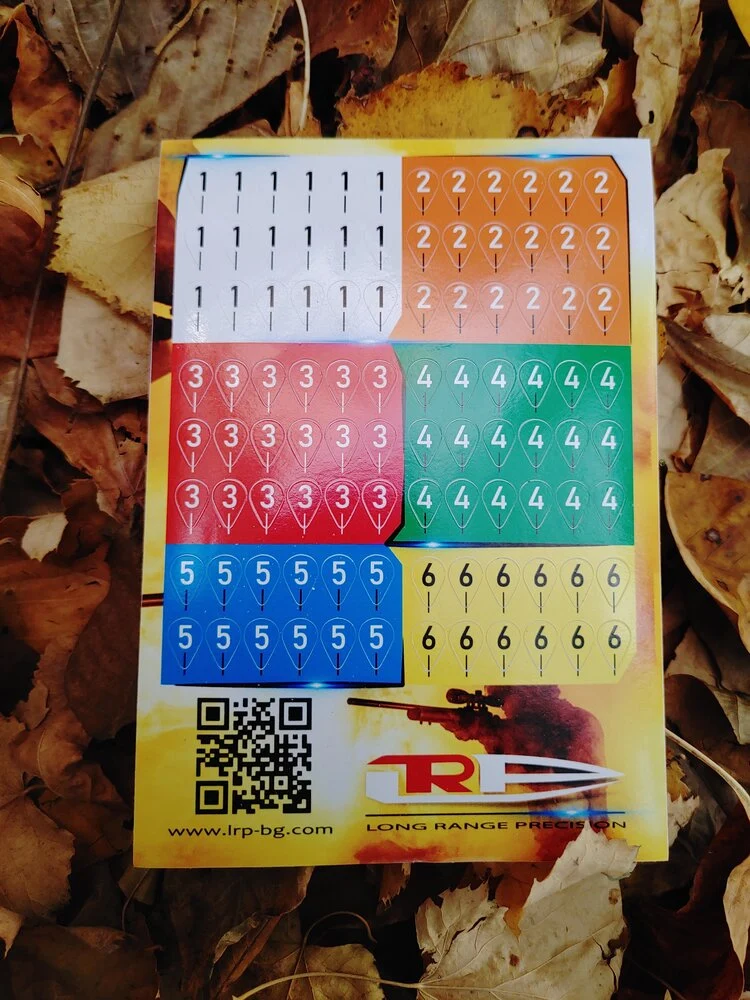Longrange Precision Bulgaria - Marker Stickers