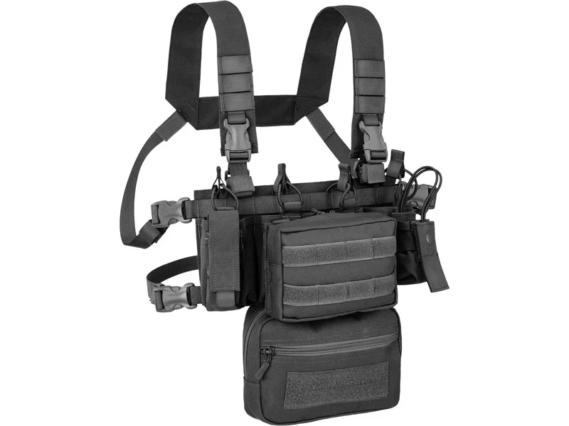 Tragesystem Chest Rig Combo Mini 900D Poly Molle