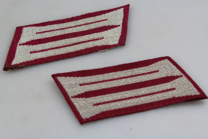 Paar Litzen Feuerschutzpolizei 2. Weltkrieg