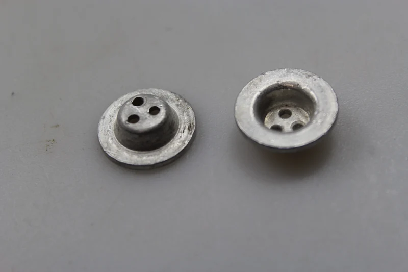 #24 Aluminiumknöpfe für Zeltbahn WH WW 2