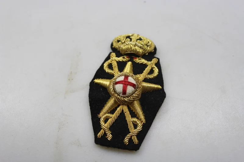 Schwarzer Mützenfries des 34. Sanitätsoffiziers REI WW 2