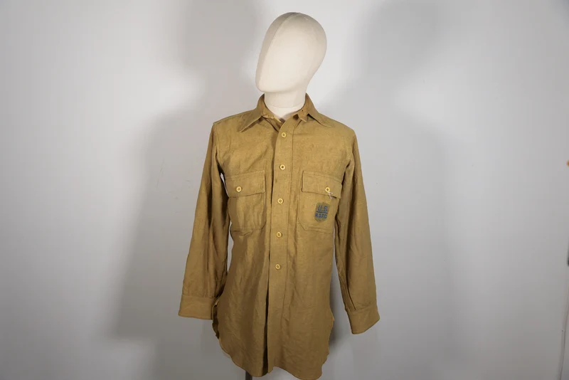 Flanellhemd der US Army aus dem 1. Weltkrieg