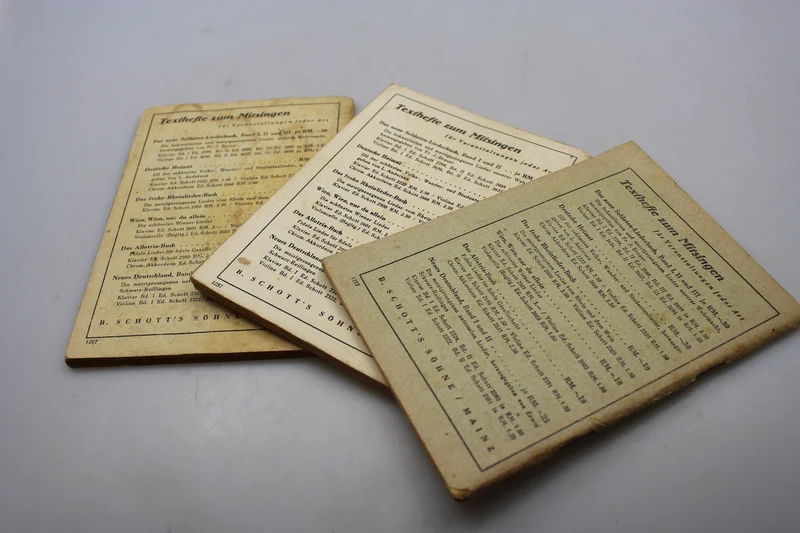 „Das neue Soldaten Liederbuch“ Band 1,2 und 3