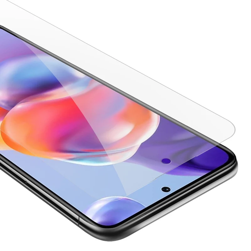 Cadorabo Panzer Folie kompatibel mit Xiaomi RedMi NOTE 11 PRO+ - Schutzfolie Gehärtetes (Tempered) Display-Schutzglas in 9H Härte mit 3D Touch Kompatibilität