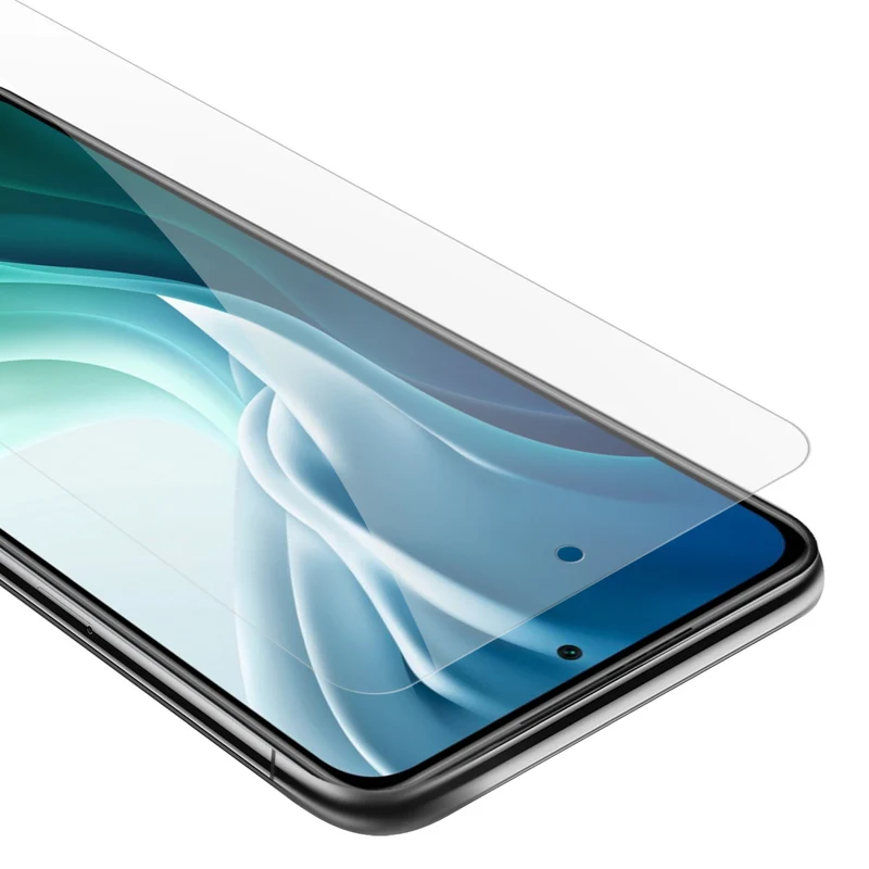 Cadorabo Panzer Folie kompatibel mit Xiaomi Mi 11i / POCO F3 - Schutzfolie Gehärtetes (Tempered) Display-Schutzglas in 9H Härte mit 3D Touch Kompatibilität