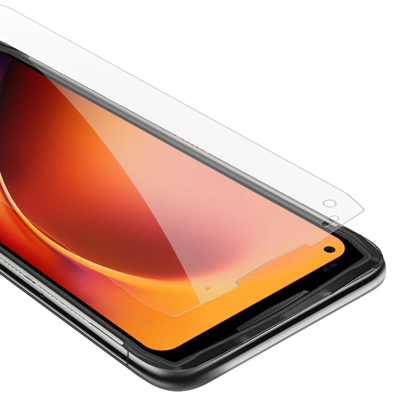 Cadorabo Panzer Folie kompatibel mit Ulefone Power Armor 13 - Schutzfolie Gehärtetes (Tempered) Display-Schutzglas in 9H Härte mit 3D Touch Kompatibilität