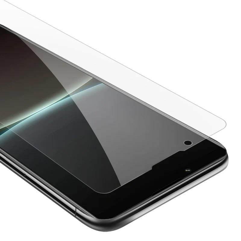 Cadorabo Panzer Folie kompatibel mit Sony Xperia 5 IV - Schutzfolie Gehärtetes (Tempered) Display-Schutzglas in 9H Härte mit 3D Touch Kompatibilität