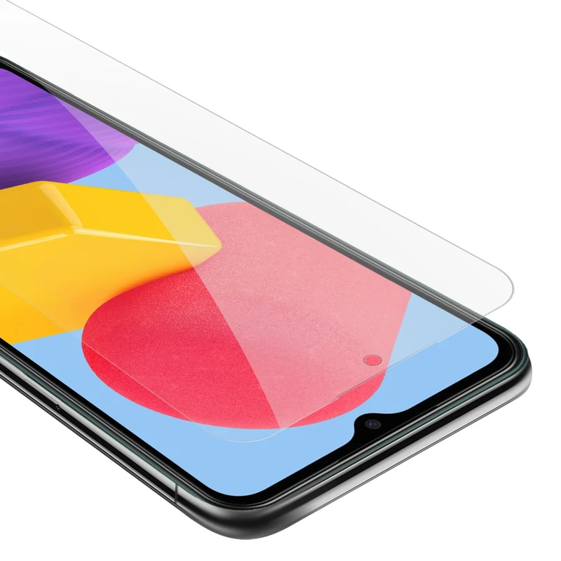 Cadorabo Panzer Folie kompatibel mit Samsung Galaxy M13 4G - Schutzfolie Gehärtetes (Tempered) Display-Schutzglas in 9H Härte mit 3D Touch Kompatibilität