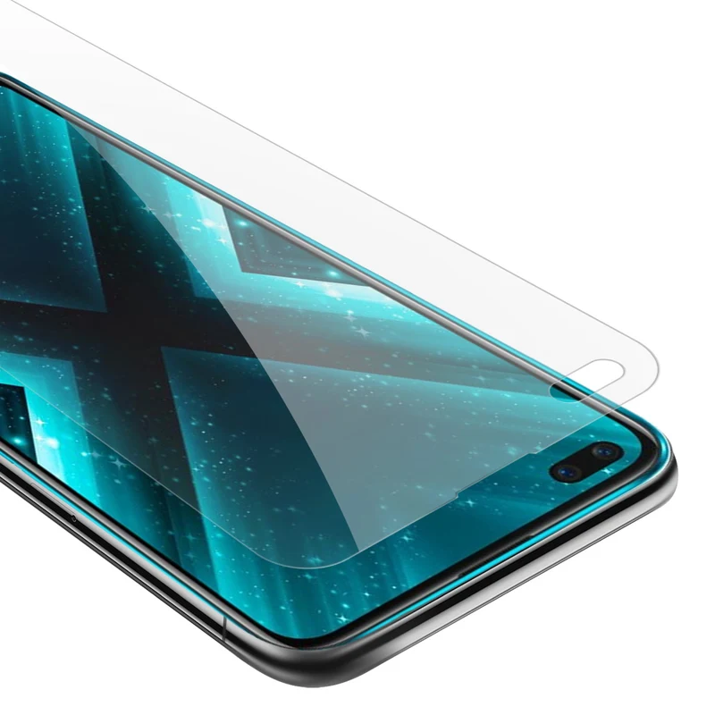 Cadorabo Panzer Folie kompatibel mit Realme X3 / X3 SuperZoom / X50 5G - Schutzfolie Gehärtetes (Tempered) Display-Schutzglas in 9H Härte mit 3D Touch Kompatibilität