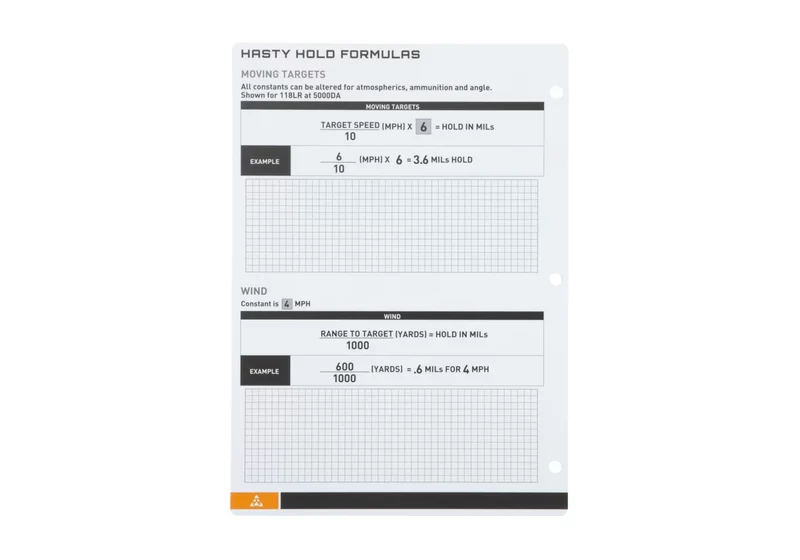 Magpul Precision Rifle Data Book 2.0 Notizblock