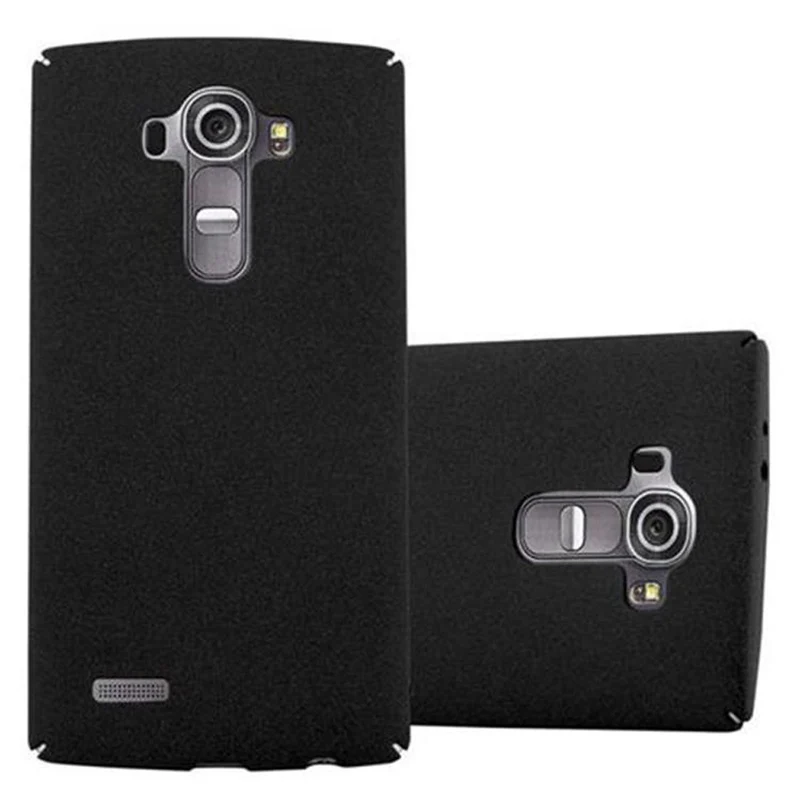 Cadorabo Hülle kompatibel mit LG G4 / G4 PLUS Hard Case Schutzhülle in Frosted Optik gegen Kratzer und Stöße