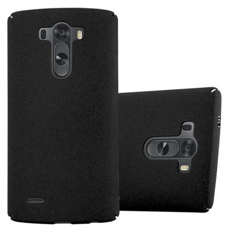 Cadorabo Hülle kompatibel mit LG G3 Hard Case Schutzhülle in Frosted Optik gegen Kratzer und Stöße