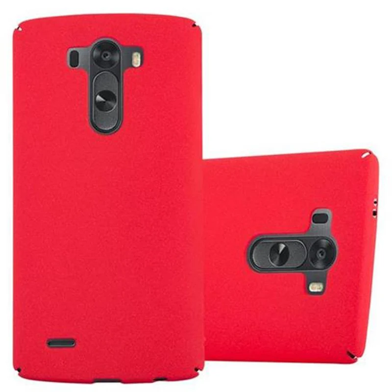 Cadorabo Hülle kompatibel mit LG G3 Hard Case Schutzhülle in Frosted Optik gegen Kratzer und Stöße