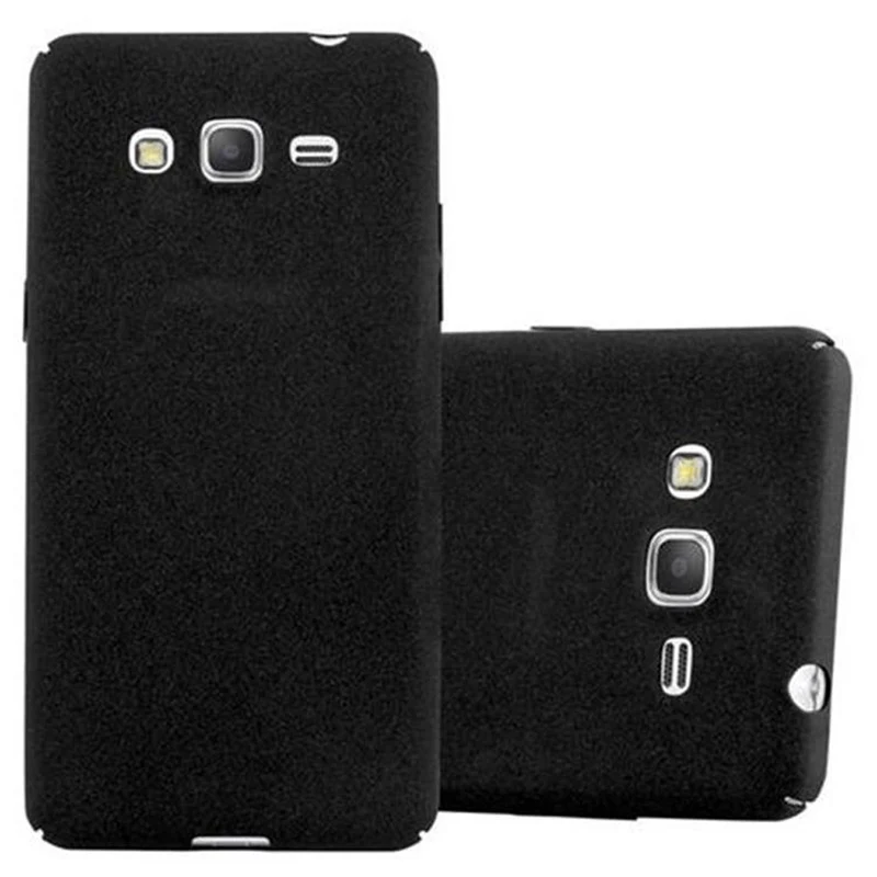 Cadorabo Hülle kompatibel mit Samsung Galaxy GRAND PRIME Hard Case Schutzhülle in Frosted Optik gegen Kratzer und Stöße