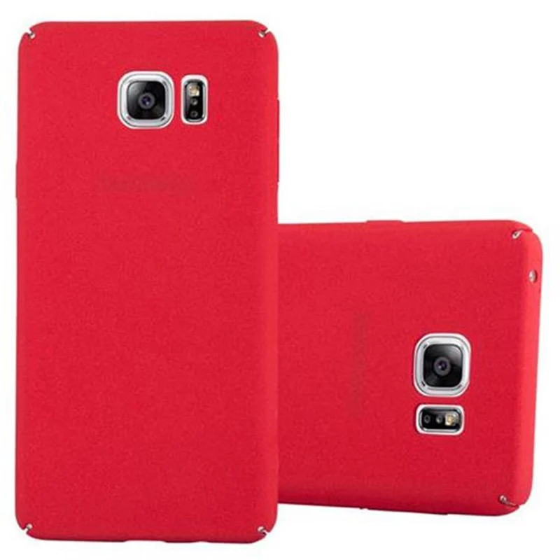 Cadorabo Hülle kompatibel mit Samsung Galaxy NOTE 5 Hard Case Schutzhülle in Frosted Optik gegen Kratzer und Stöße