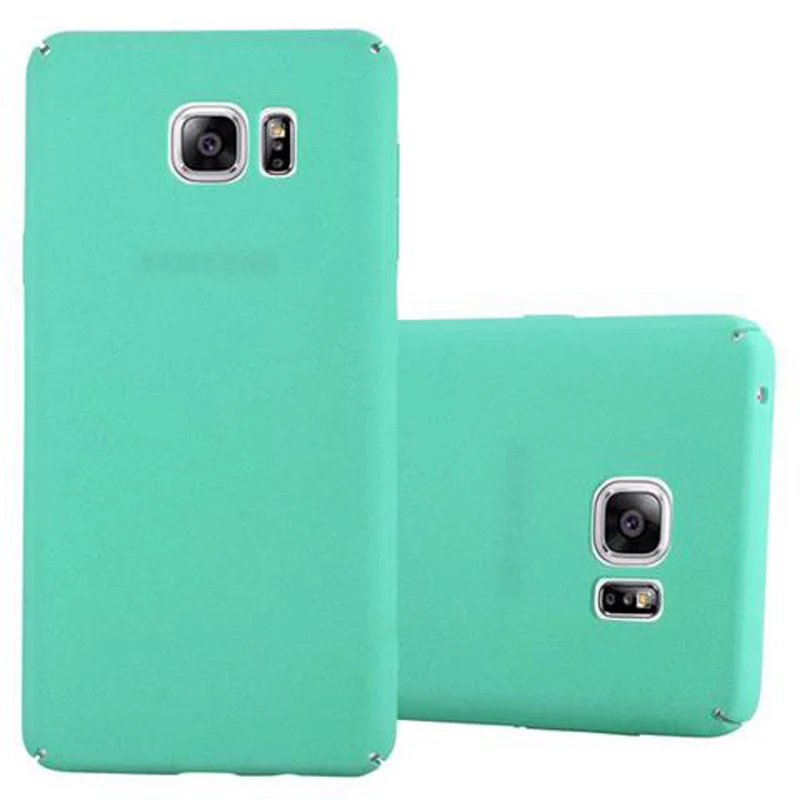 Cadorabo Hülle kompatibel mit Samsung Galaxy NOTE 5 Hard Case Schutzhülle in Frosted Optik gegen Kratzer und Stöße