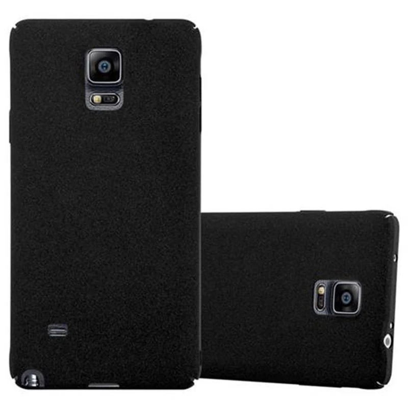 Cadorabo Hülle kompatibel mit Samsung Galaxy NOTE 4 Hard Case Schutzhülle in Frosted Optik gegen Kratzer und Stöße