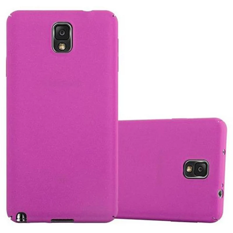 Cadorabo Hülle kompatibel mit Samsung Galaxy NOTE 3 Hard Case Schutzhülle in Frosted Optik gegen Kratzer und Stöße