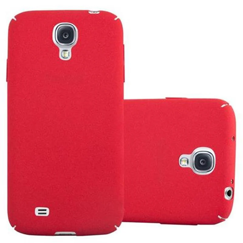 Cadorabo Hülle kompatibel mit Samsung Galaxy S4 Hard Case Schutzhülle in Frosted Optik gegen Kratzer und Stöße