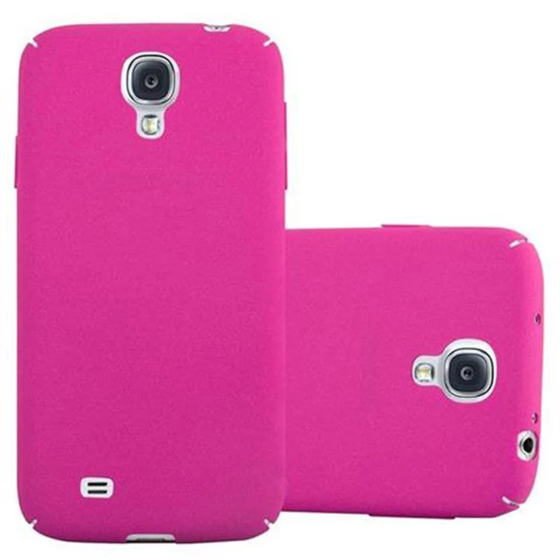 Cadorabo Hülle kompatibel mit Samsung Galaxy S4 Hard Case Schutzhülle in Frosted Optik gegen Kratzer und Stöße