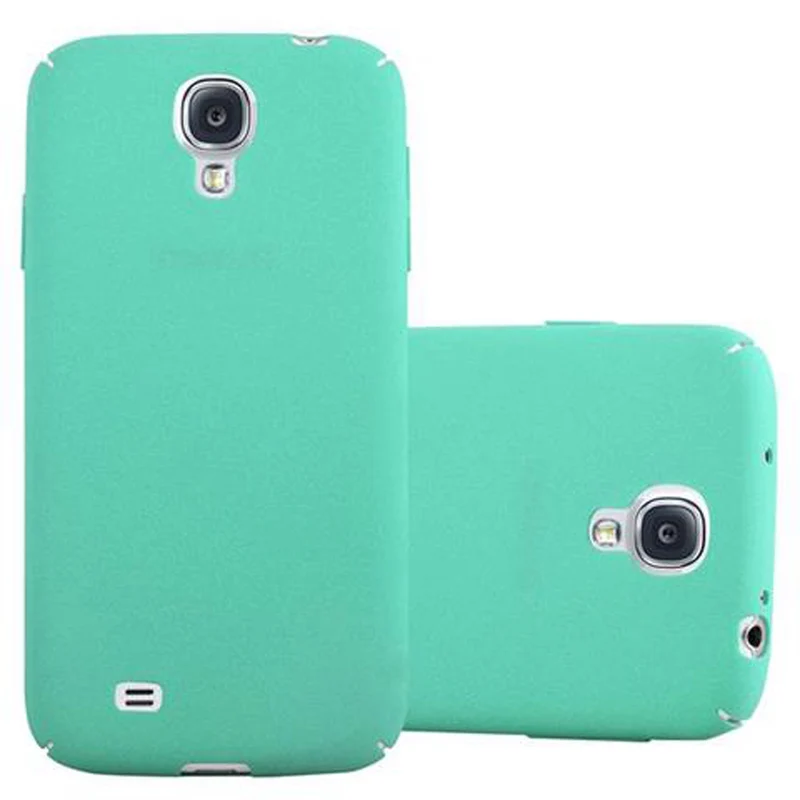 Cadorabo Hülle kompatibel mit Samsung Galaxy S4 Hard Case Schutzhülle in Frosted Optik gegen Kratzer und Stöße