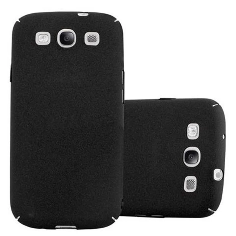 Cadorabo Hülle kompatibel mit Samsung Galaxy S3 / S3 NEO Hard Case Schutzhülle in Frosted Optik gegen Kratzer und Stöße