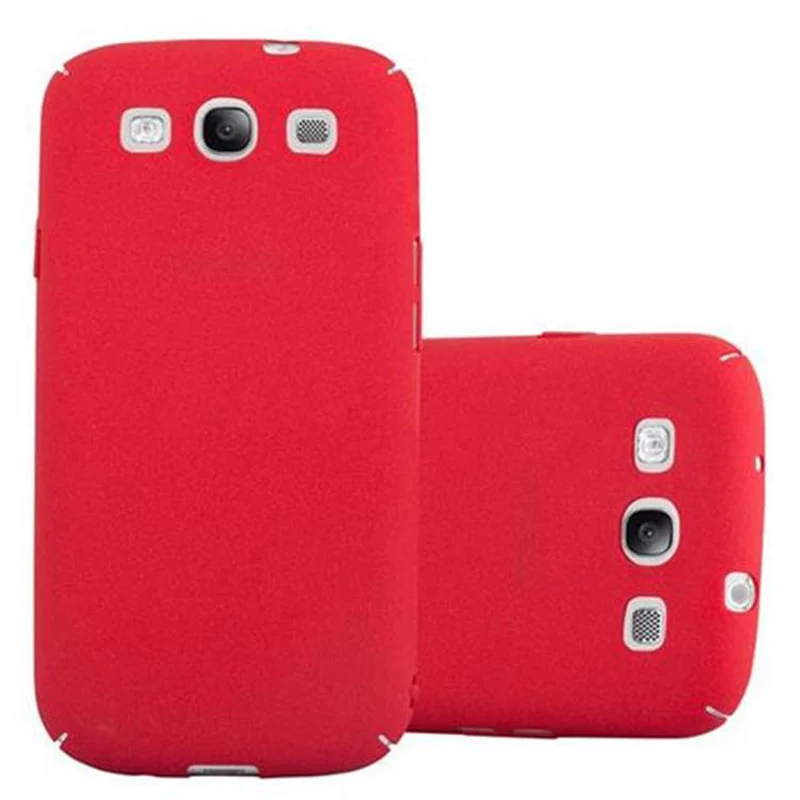 Cadorabo Hülle kompatibel mit Samsung Galaxy S3 / S3 NEO Hard Case Schutzhülle in Frosted Optik gegen Kratzer und Stöße