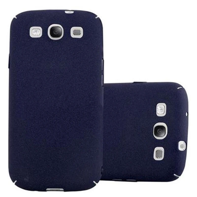 Cadorabo Hülle kompatibel mit Samsung Galaxy S3 / S3 NEO Hard Case Schutzhülle in Frosted Optik gegen Kratzer und Stöße