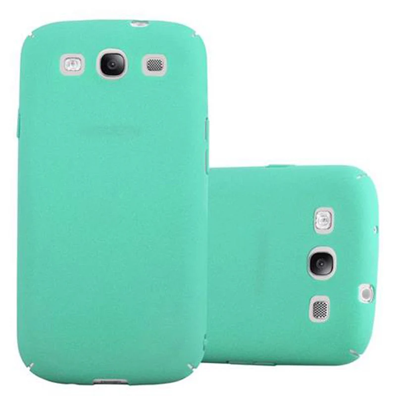 Cadorabo Hülle kompatibel mit Samsung Galaxy S3 / S3 NEO Hard Case Schutzhülle in Frosted Optik gegen Kratzer und Stöße