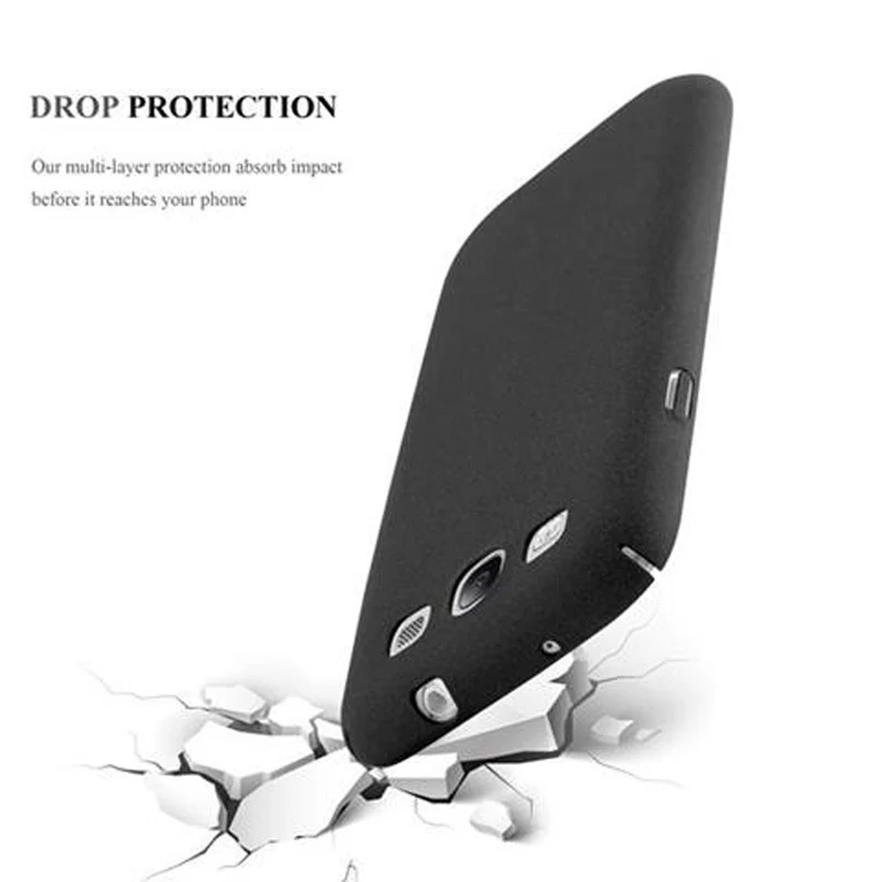 Cadorabo Hülle kompatibel mit Samsung Galaxy S3 / S3 NEO Hard Case Schutzhülle in Frosted Optik gegen Kratzer und Stöße
