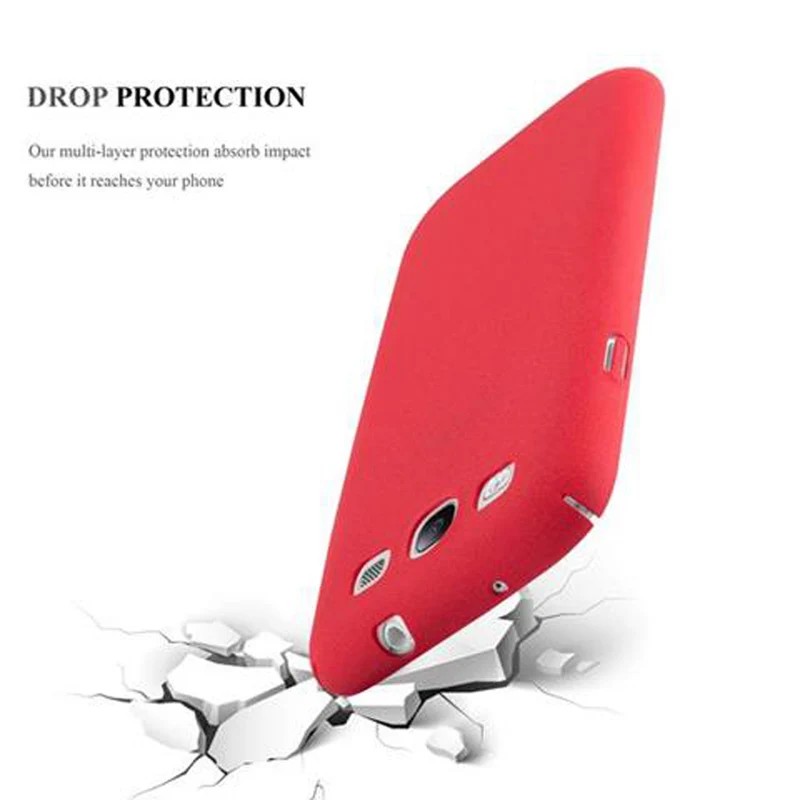 Cadorabo Hülle kompatibel mit Samsung Galaxy S3 / S3 NEO Hard Case Schutzhülle in Frosted Optik gegen Kratzer und Stöße