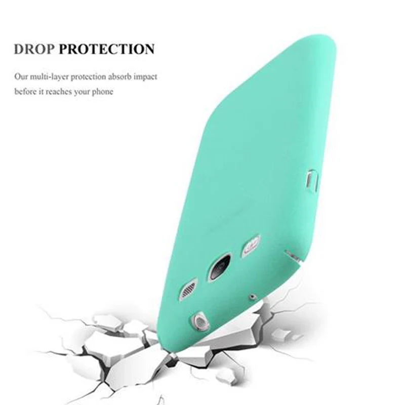 Cadorabo Hülle kompatibel mit Samsung Galaxy S3 / S3 NEO Hard Case Schutzhülle in Frosted Optik gegen Kratzer und Stöße