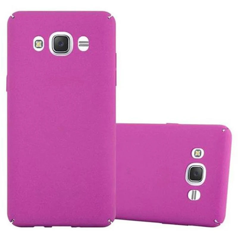 Cadorabo Hülle kompatibel mit Samsung Galaxy J5 2016 Hard Case Schutzhülle in Frosted Optik gegen Kratzer und Stöße